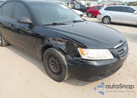 2009 Hyundai Sonata Gls from USA, damaged, VIN 5NPET46C69H484553
